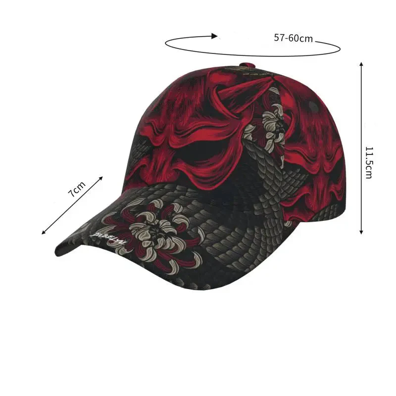 Casquette Japonaise Design Oni - Image 2