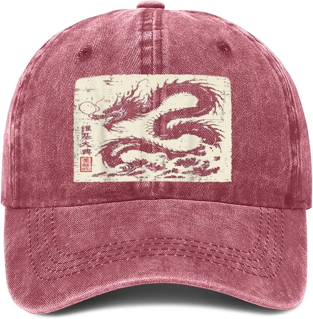 Casquette Japonaise Dragon Classique - Image 3