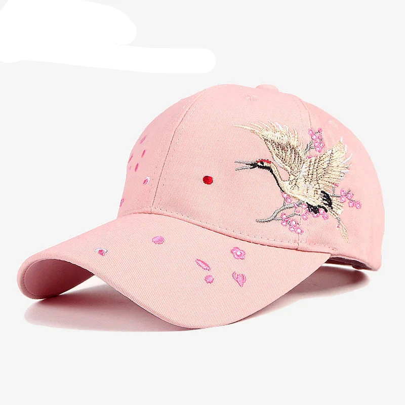 Casquette Japonaise Grues Fleuri - Image 3
