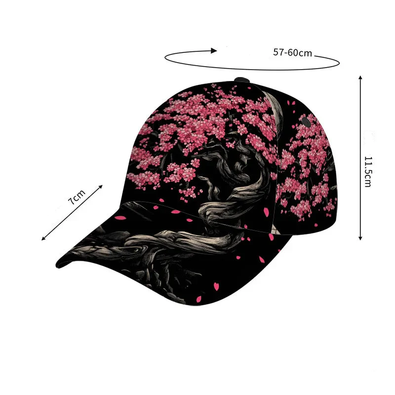Casquette Japonaise Lune Sakura - Image 3