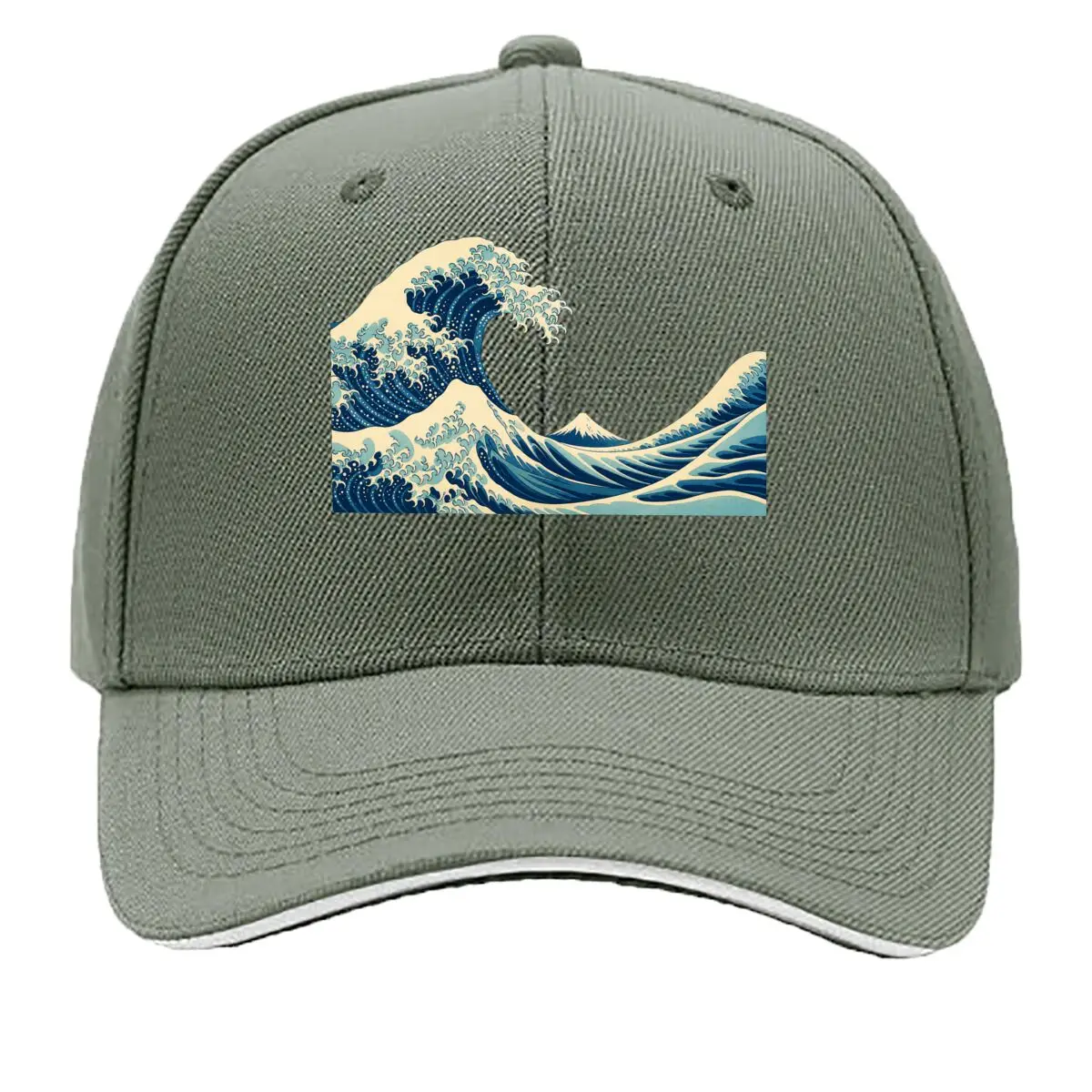 Casquette Japonaise Vague de Kanagawa - Image 3