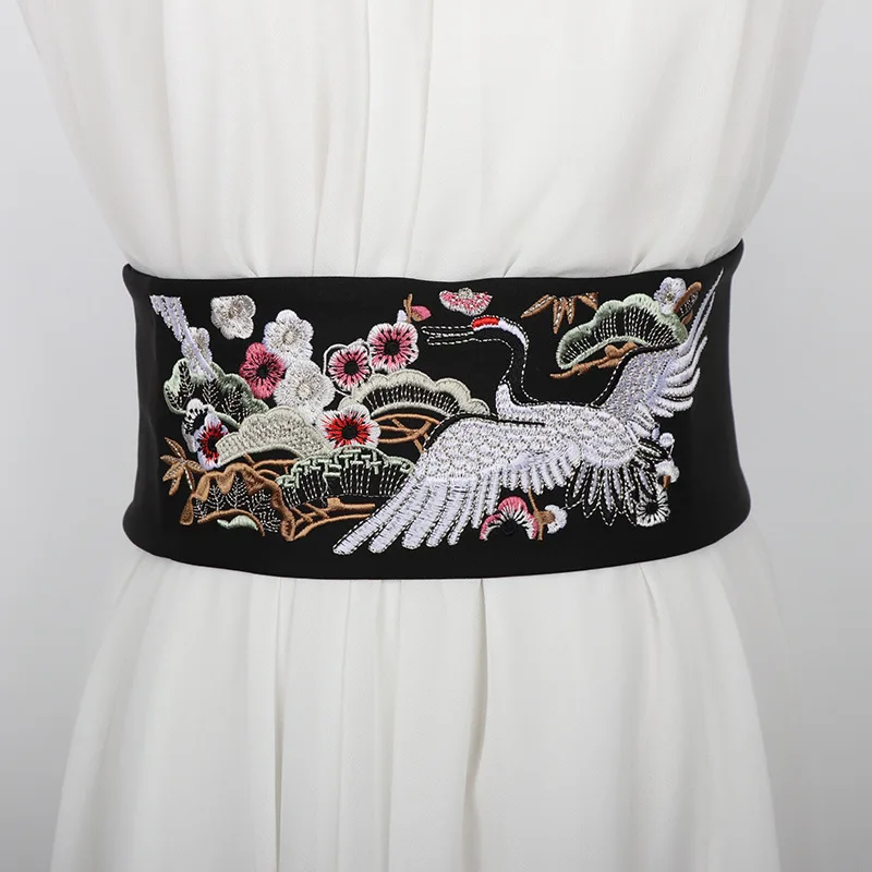 Ceinture japonaise grues - Image 3