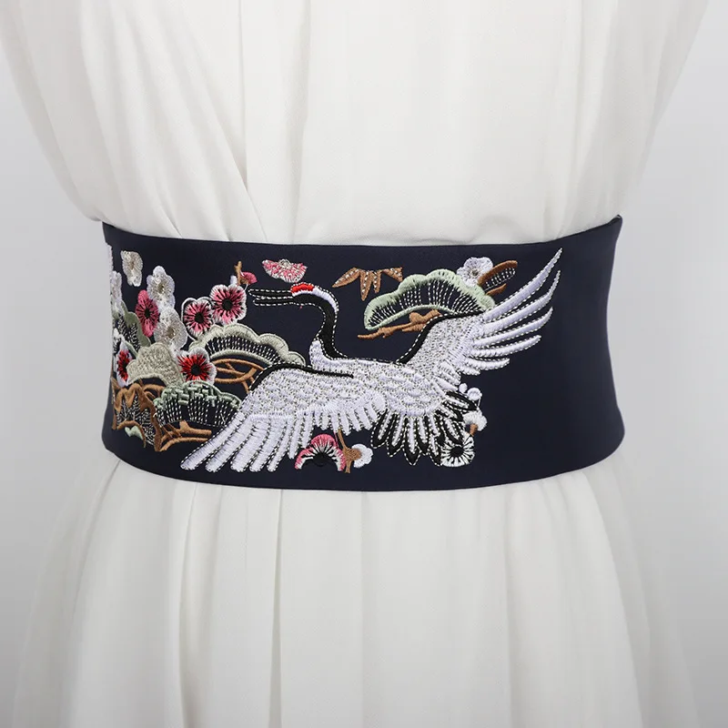 Ceinture japonaise grues - Image 5