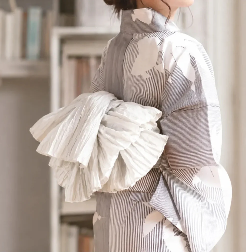Ceinture Japonaise Plissée