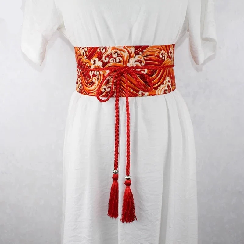Ceinture japonaise vague