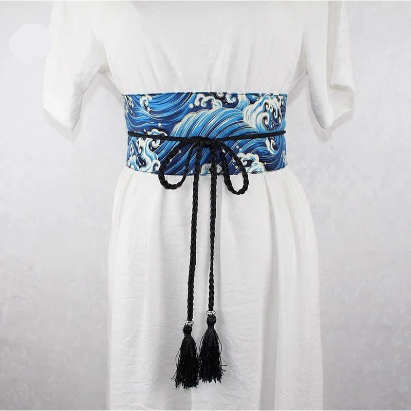 Ceinture japonaise vague - Image 2