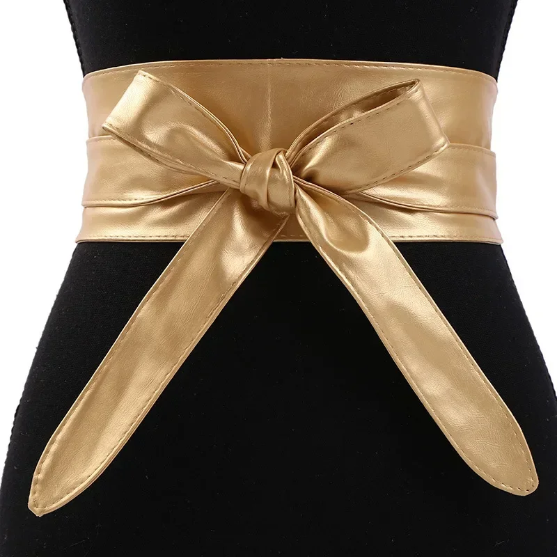 Ceinture obi dorée - Image 5
