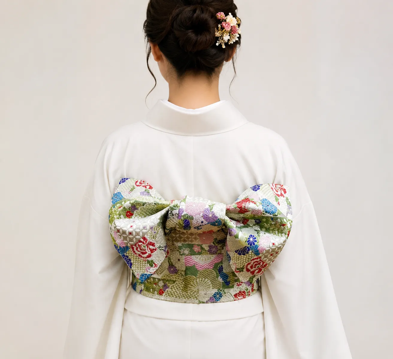 Ceinture Obi Fleuri Chic - Image 3