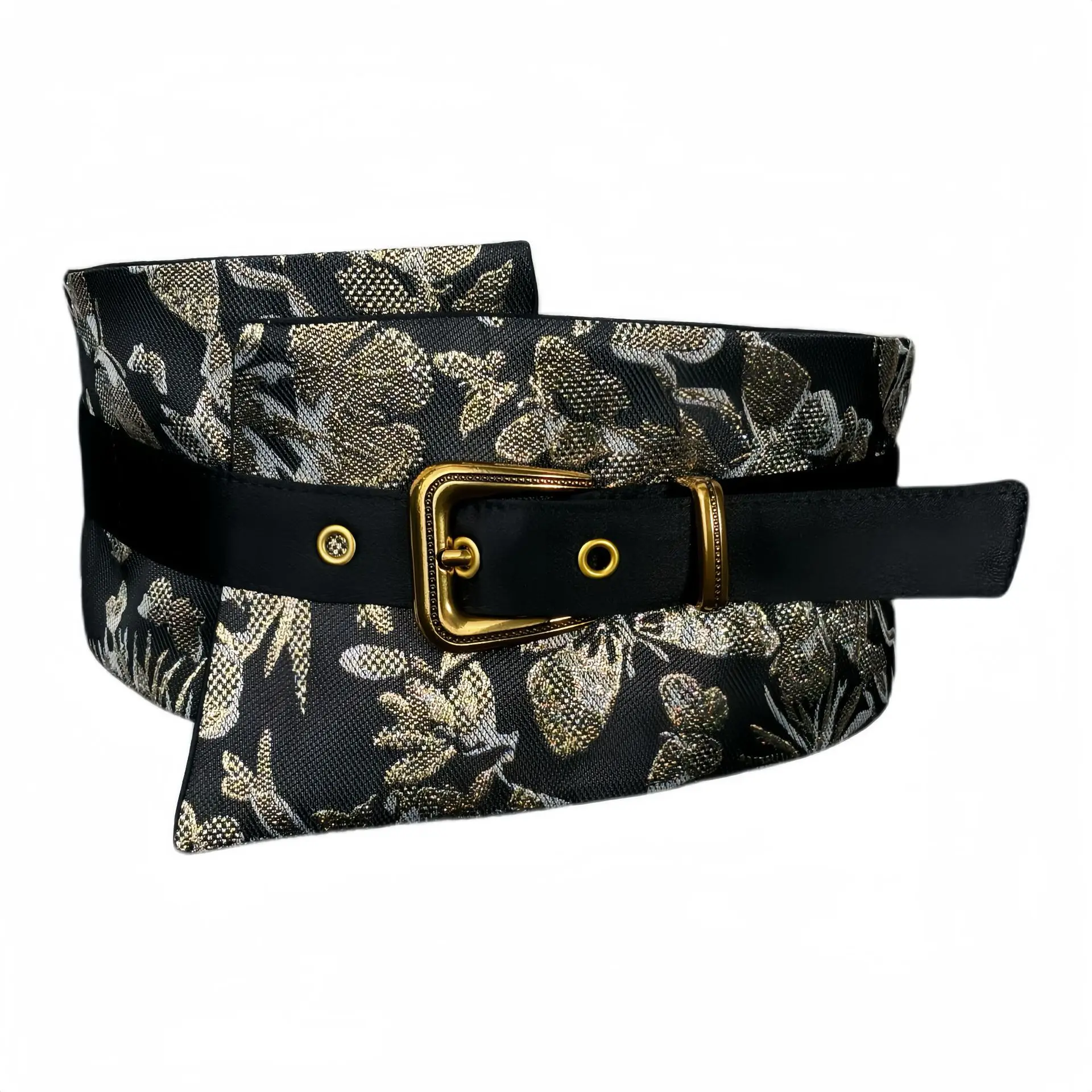 Ceinture Obi Japonaise à Motif Fleuri - Image 2