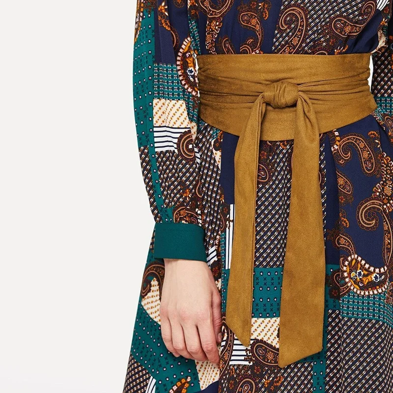 Ceinture Obi Japonaise Velouté Chic - Image 2