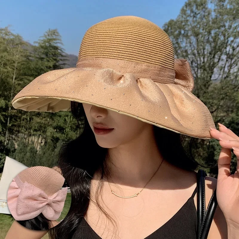 Chapeau Japonais Femme à Nœud Papillon - Image 5