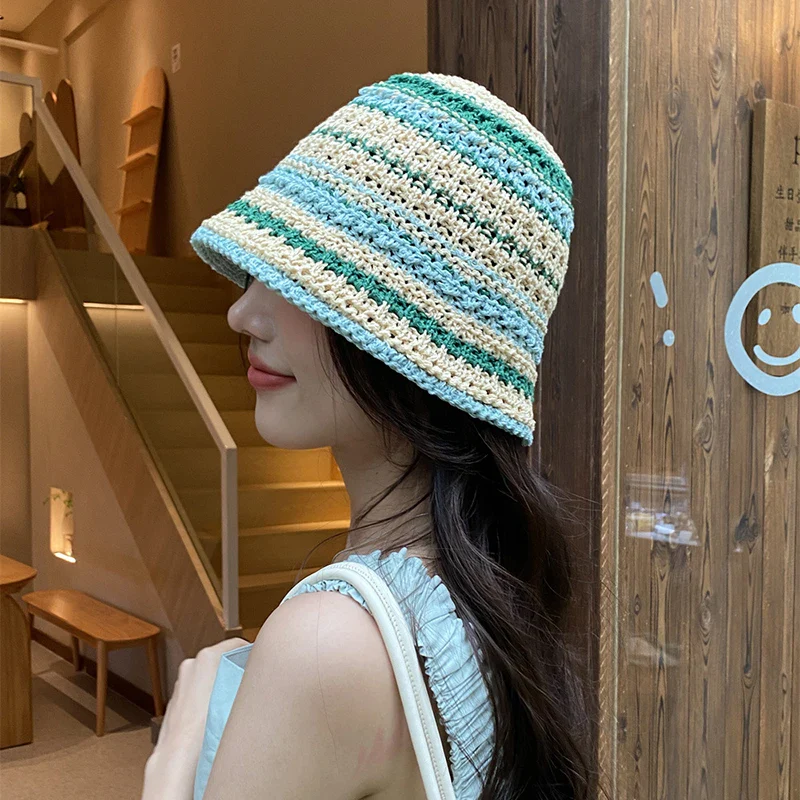 Chapeau japonais tissé femme - Image 13