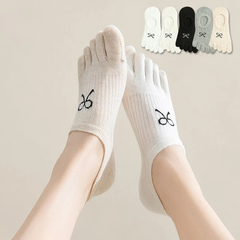 Chaussettes Basses Japonaises Motif Nœud - Image 2