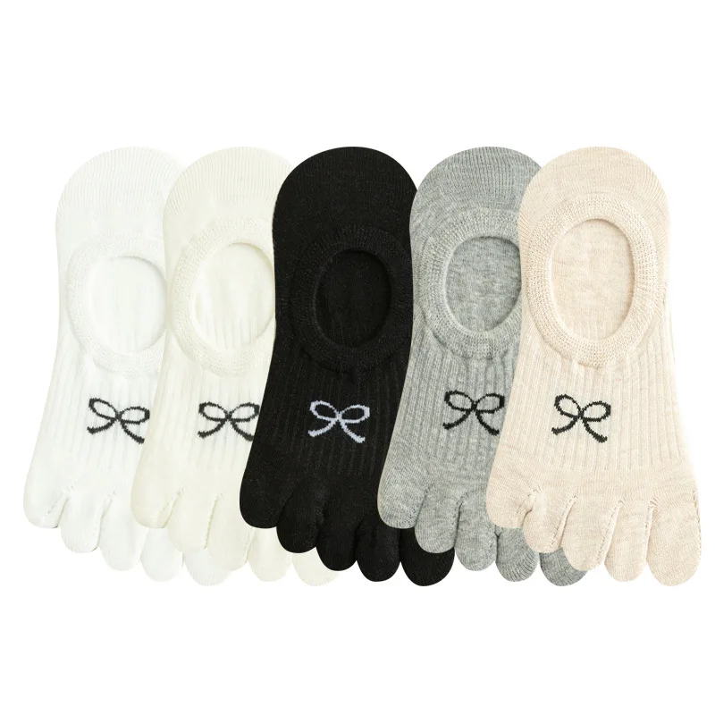 Chaussettes Basses Japonaises Motif Nœud - Image 4