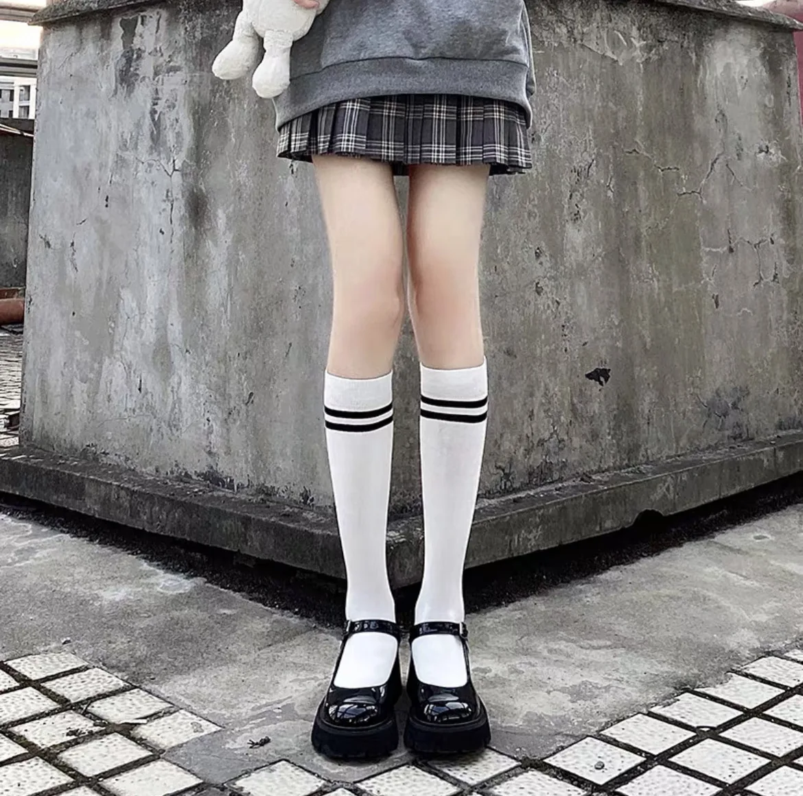 Chaussettes Écolières Japonaises - Image 7