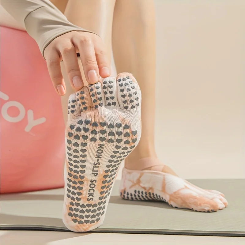 Chaussettes Japonaises de Yoga Antidérapantes - Image 2