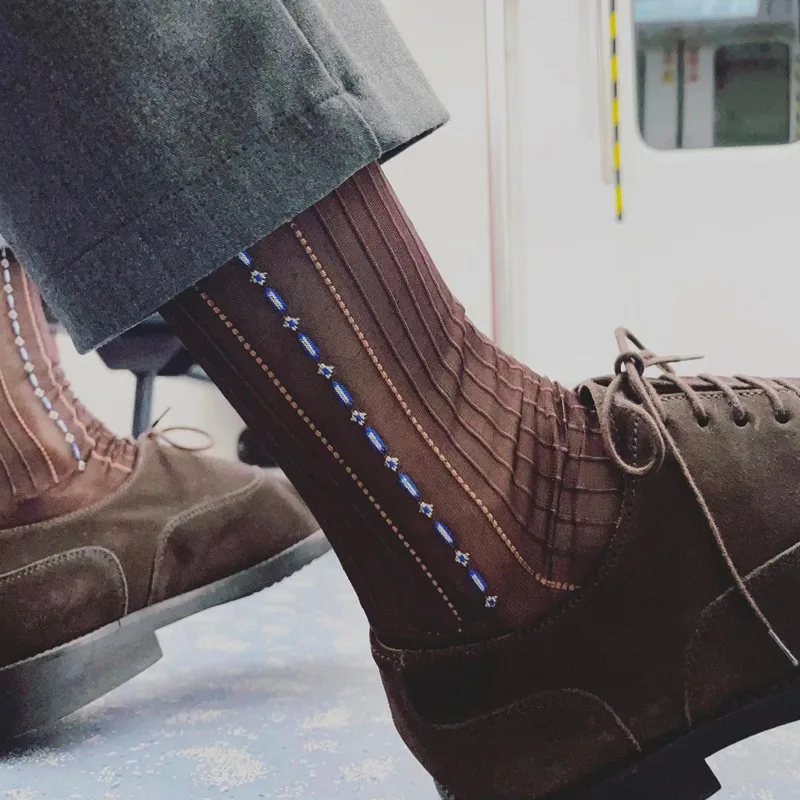 Chaussettes Japonaises Fines Homme - Image 6