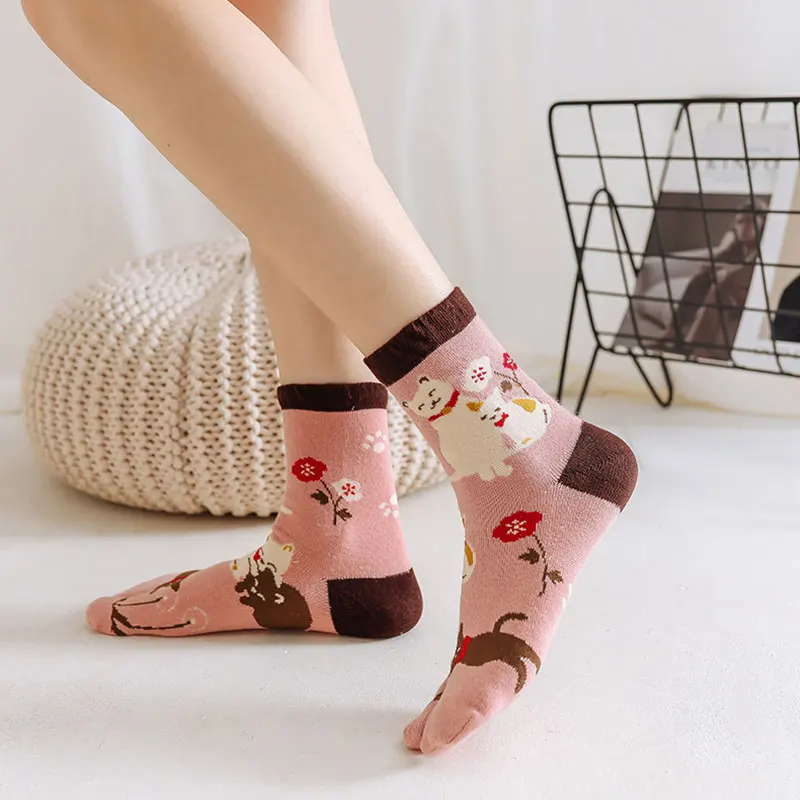 Chaussettes Japonaises Mignonnes - Image 2