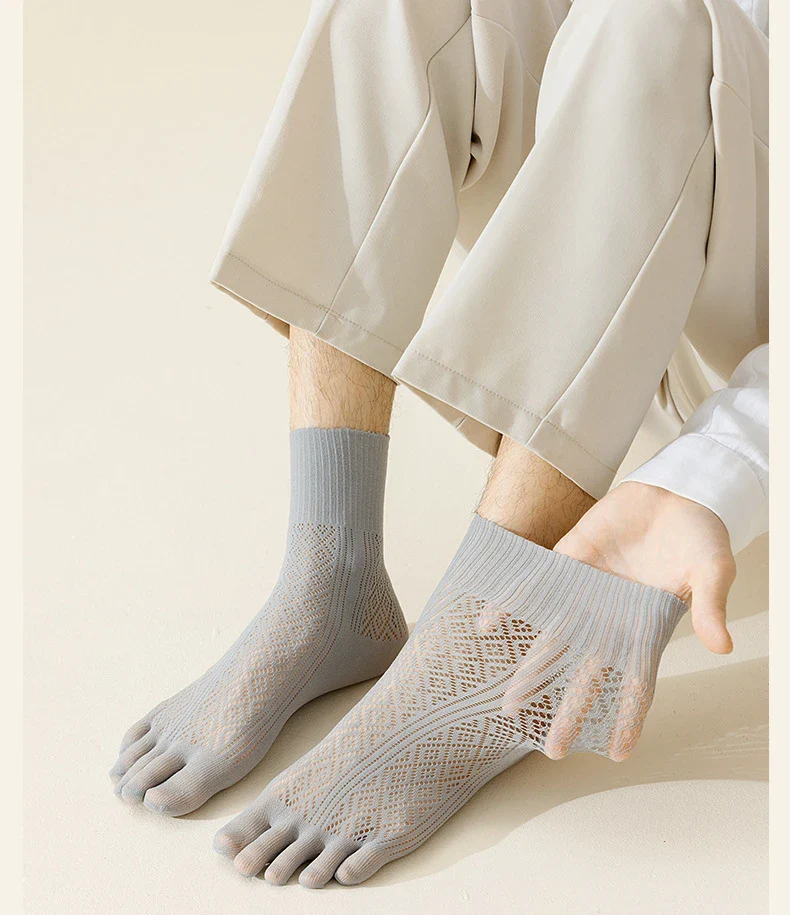 Chaussettes Japonaises pour Homme Respirantes