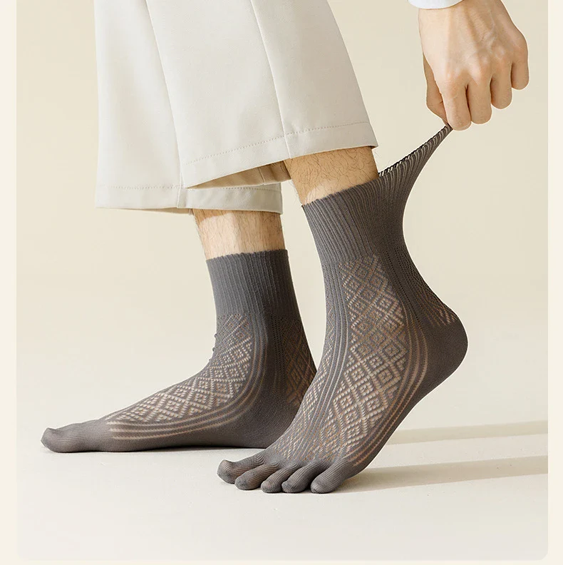 Chaussettes Japonaises pour Homme Respirantes - Image 2