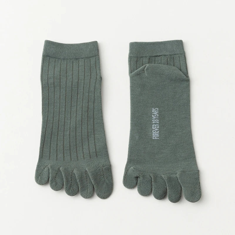 Chaussettes Japonaises Respirantes Courtes - Image 7