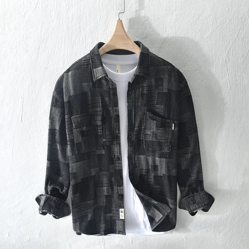 Chemise À Carreaux Japonaise - Image 5