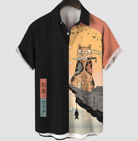 Chemise Inspiration Japonaise - Image 4
