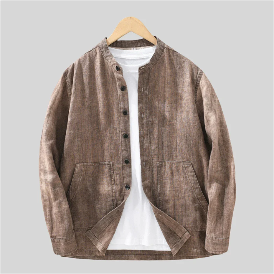 Chemise Japonaise à Poches Design - Image 3