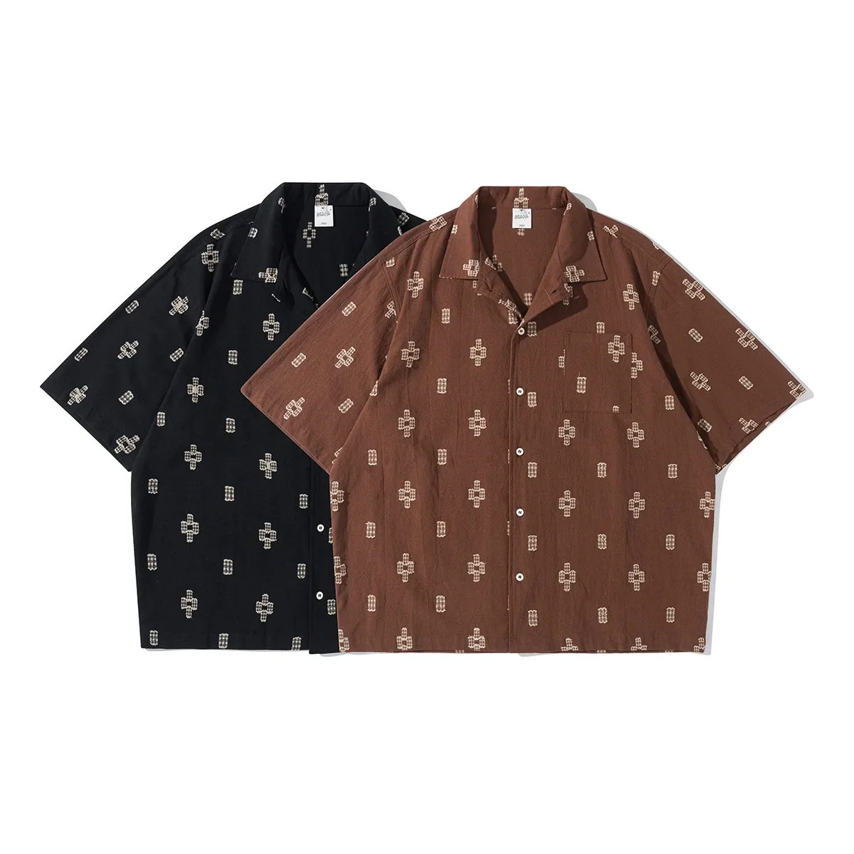 Chemise Japonaise Ample Brodée - Image 3