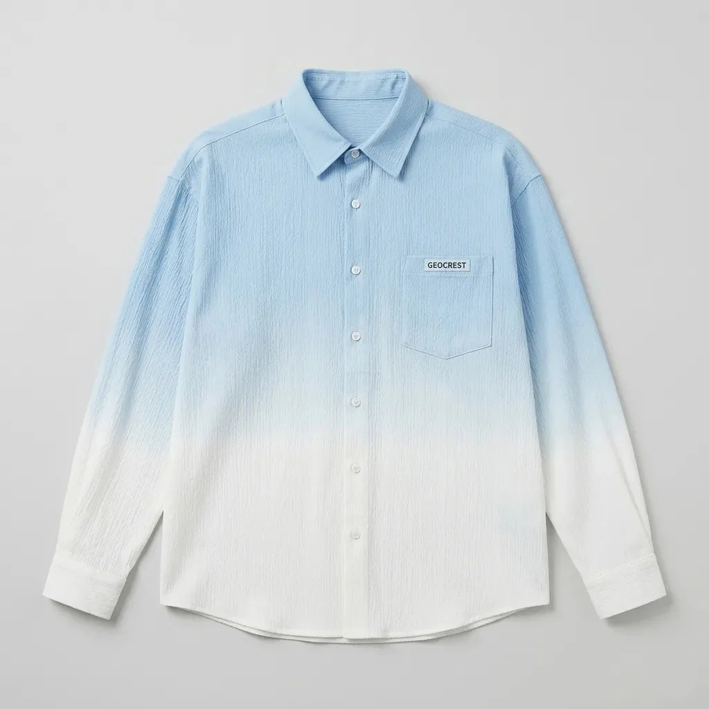 Chemise Japonaise Ample Dégradée