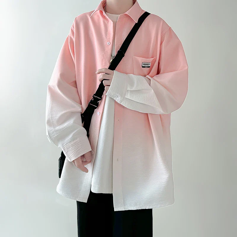 Chemise Japonaise Ample Dégradée - Image 4