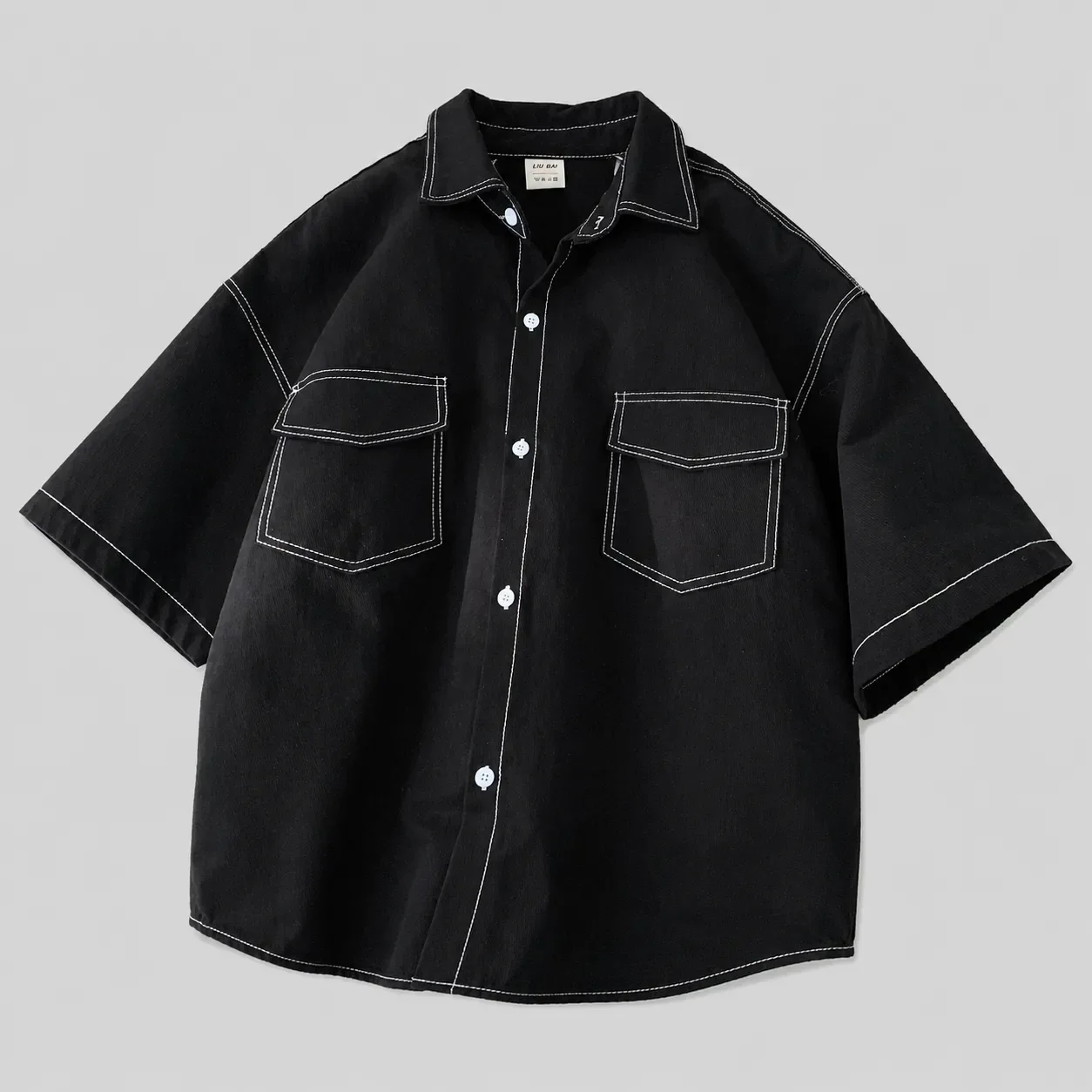 Chemise Japonaise Ample Minimaliste