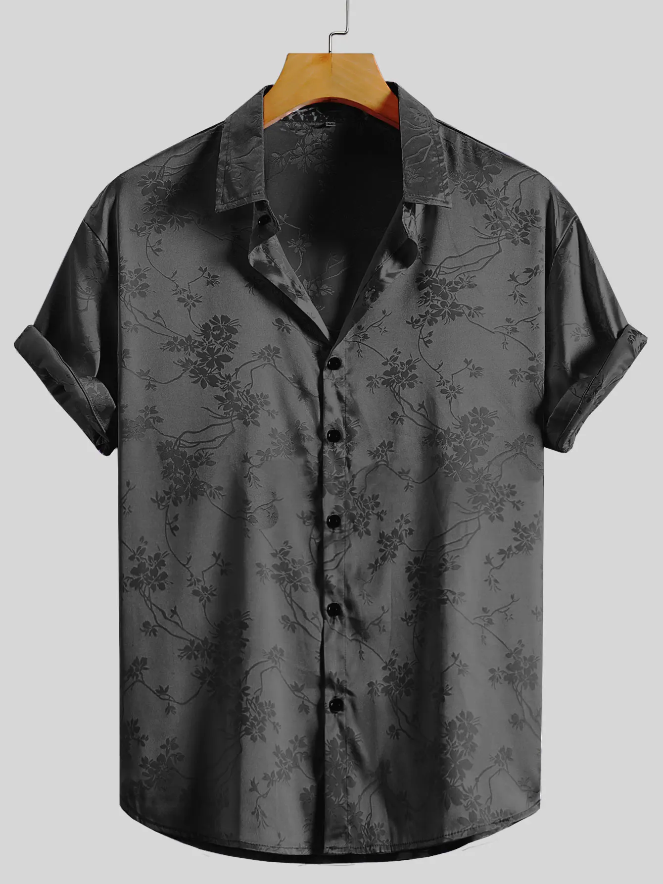 Chemise Japonaise Chic à Fleurs