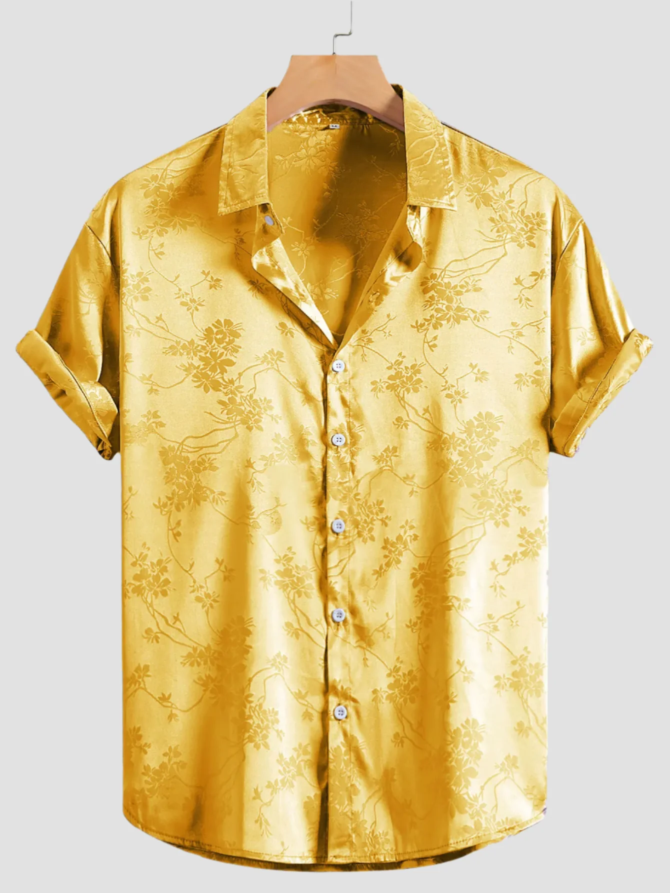 Chemise Japonaise Chic à Fleurs - Image 2