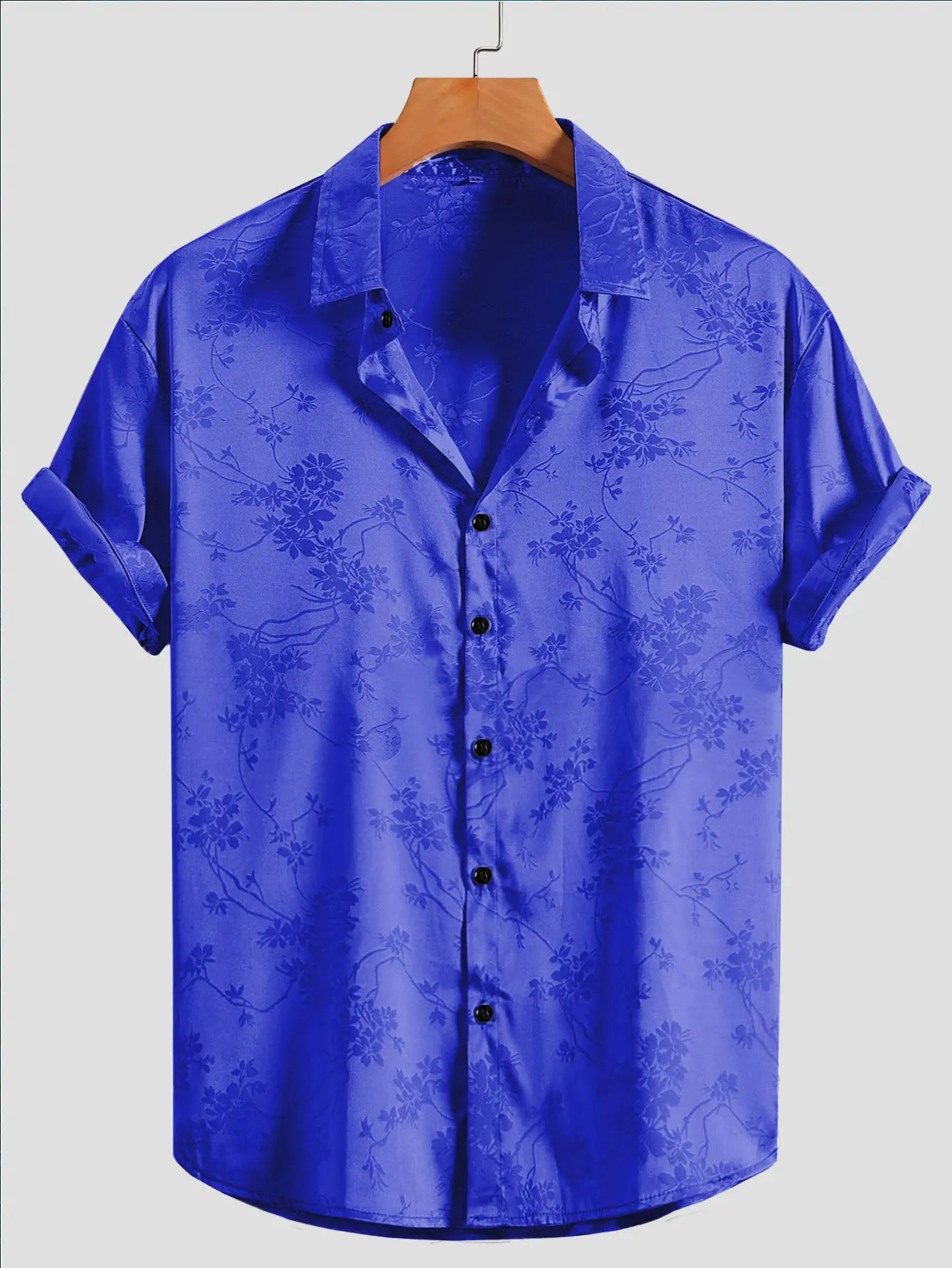 Chemise Japonaise Chic à Fleurs - Image 3