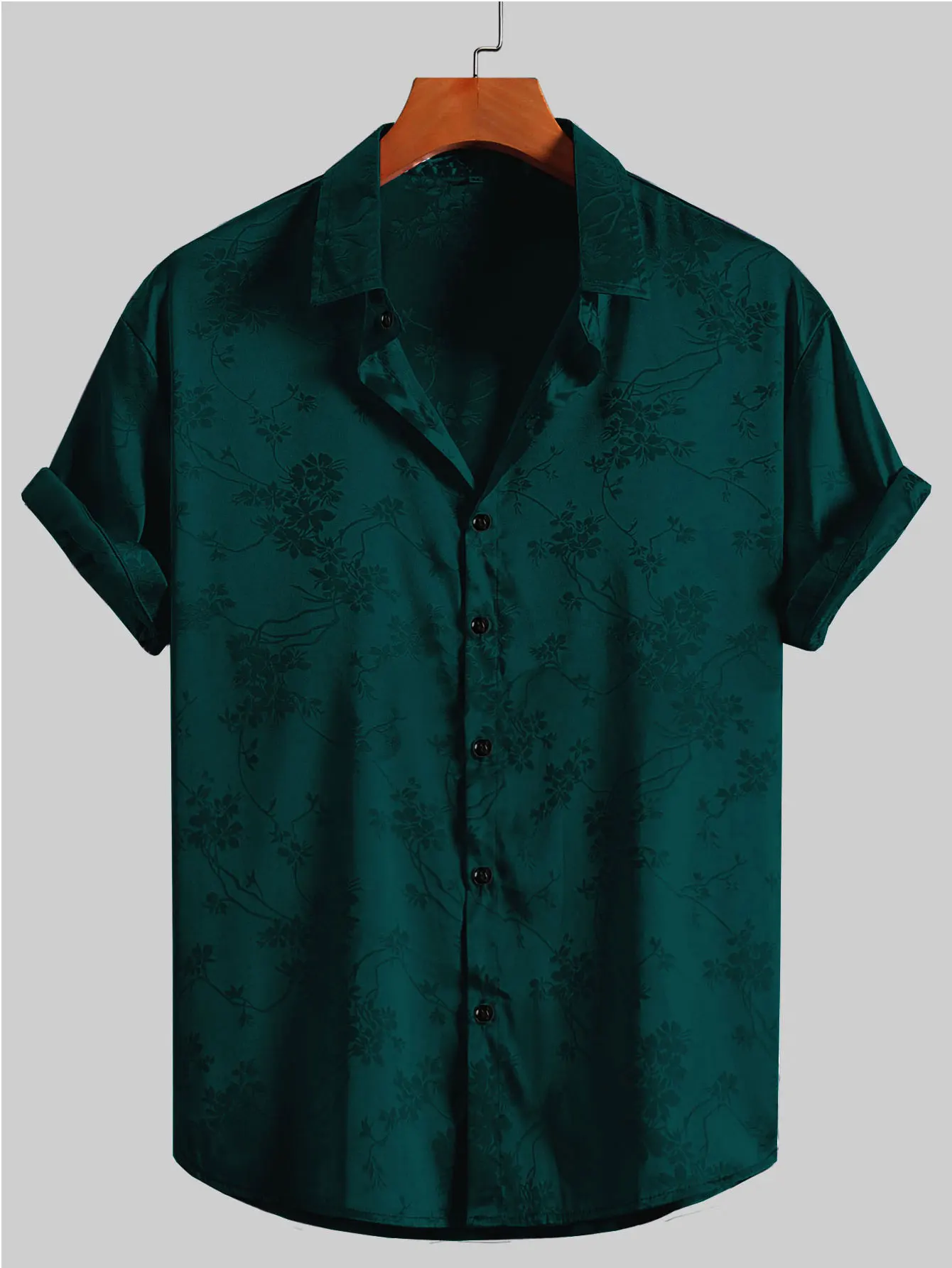 Chemise Japonaise Chic à Fleurs - Image 4