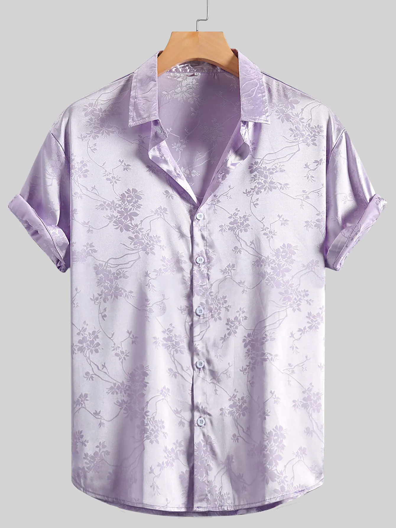 Chemise Japonaise Chic à Fleurs - Image 5