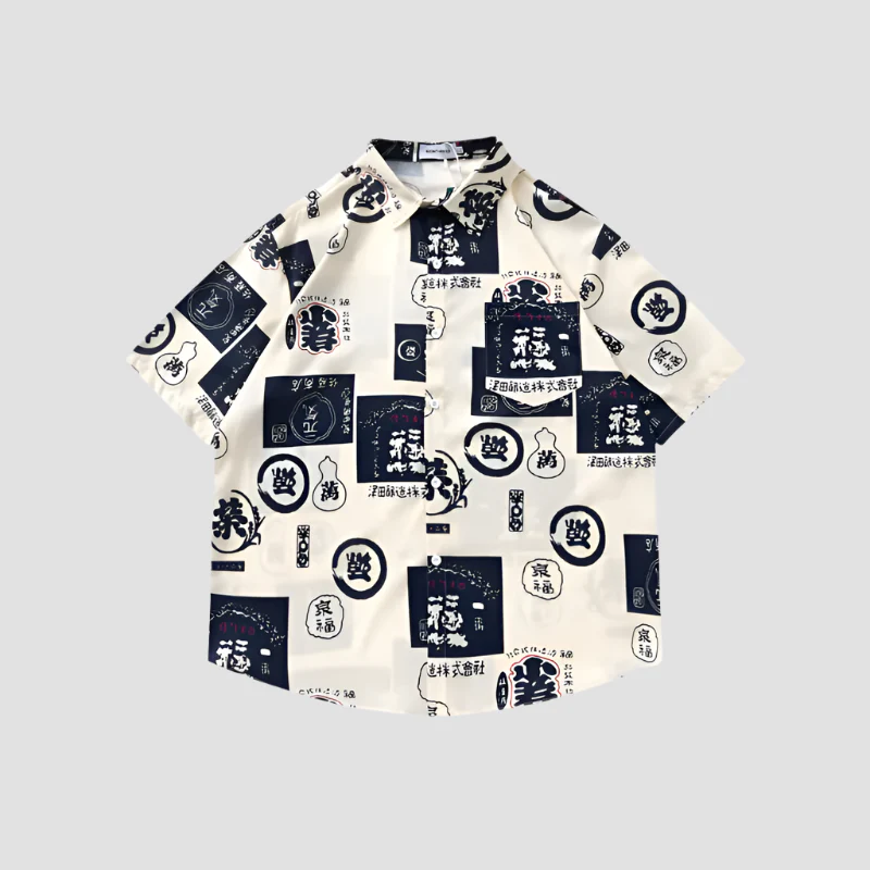 Chemise Japonaise Décontractée - Image 2