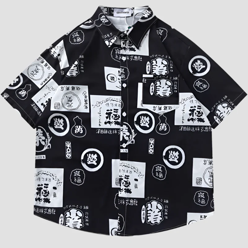 Chemise Japonaise Décontractée - Image 5
