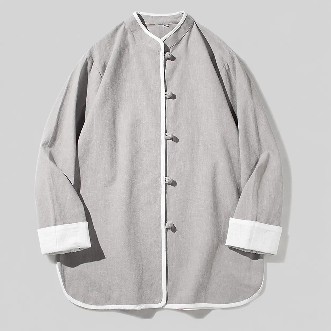 Chemise Japonaise Fluide à Manches Longues