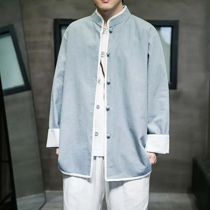 Chemise Japonaise Fluide à Manches Longues - Image 3