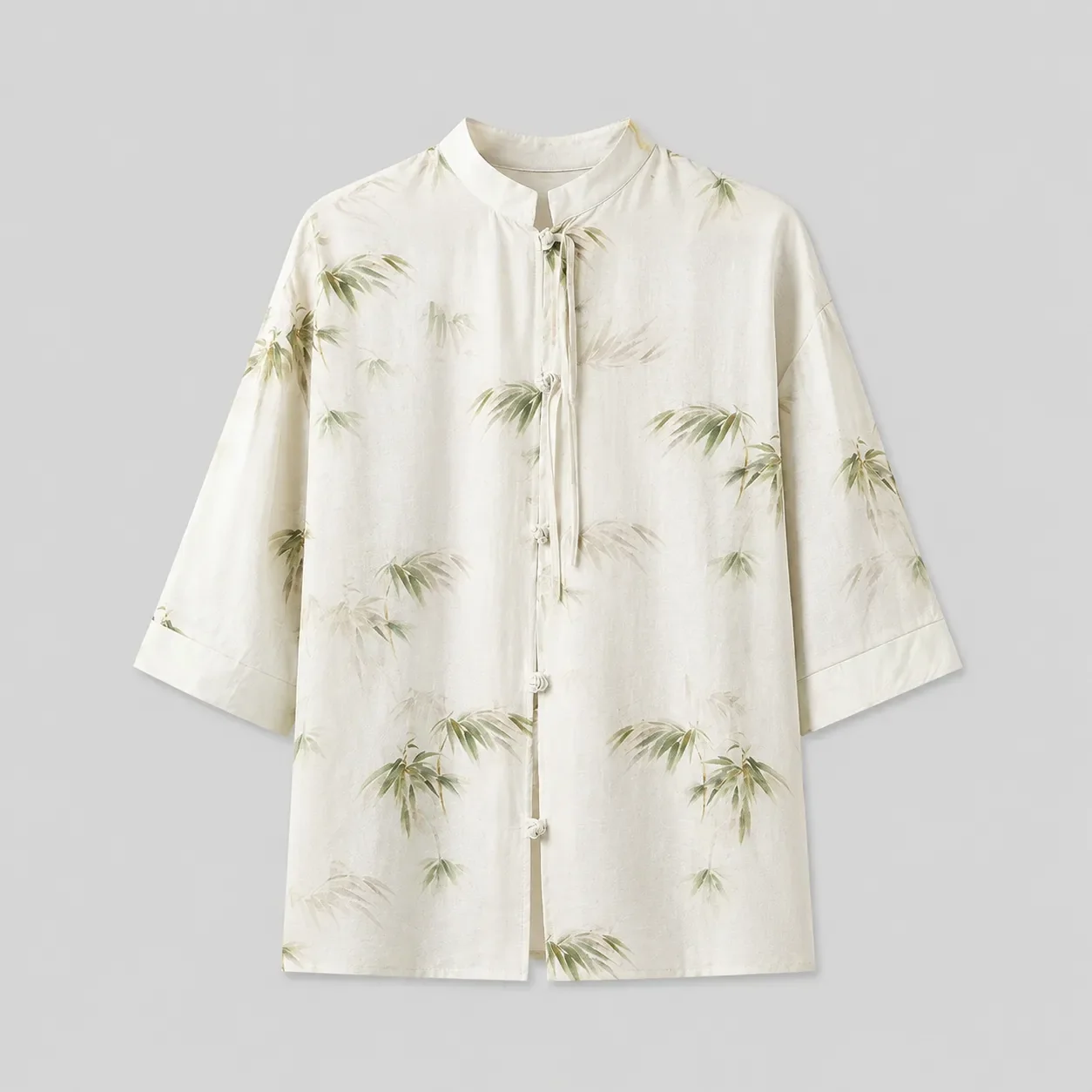 Chemise Japonaise Imprimée Légère