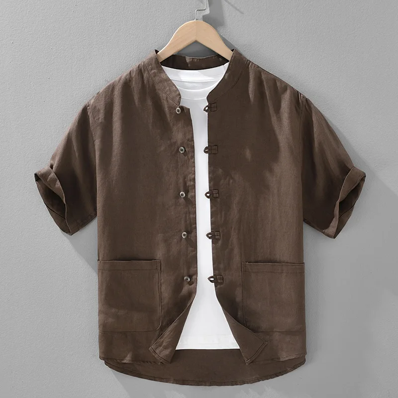 Chemise Japonaise Légère d’Eté en Lin - Image 3