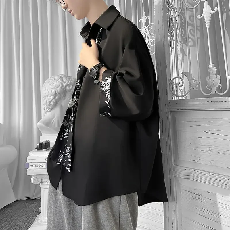 Chemise Japonaise Oversize à Cravate - Image 4