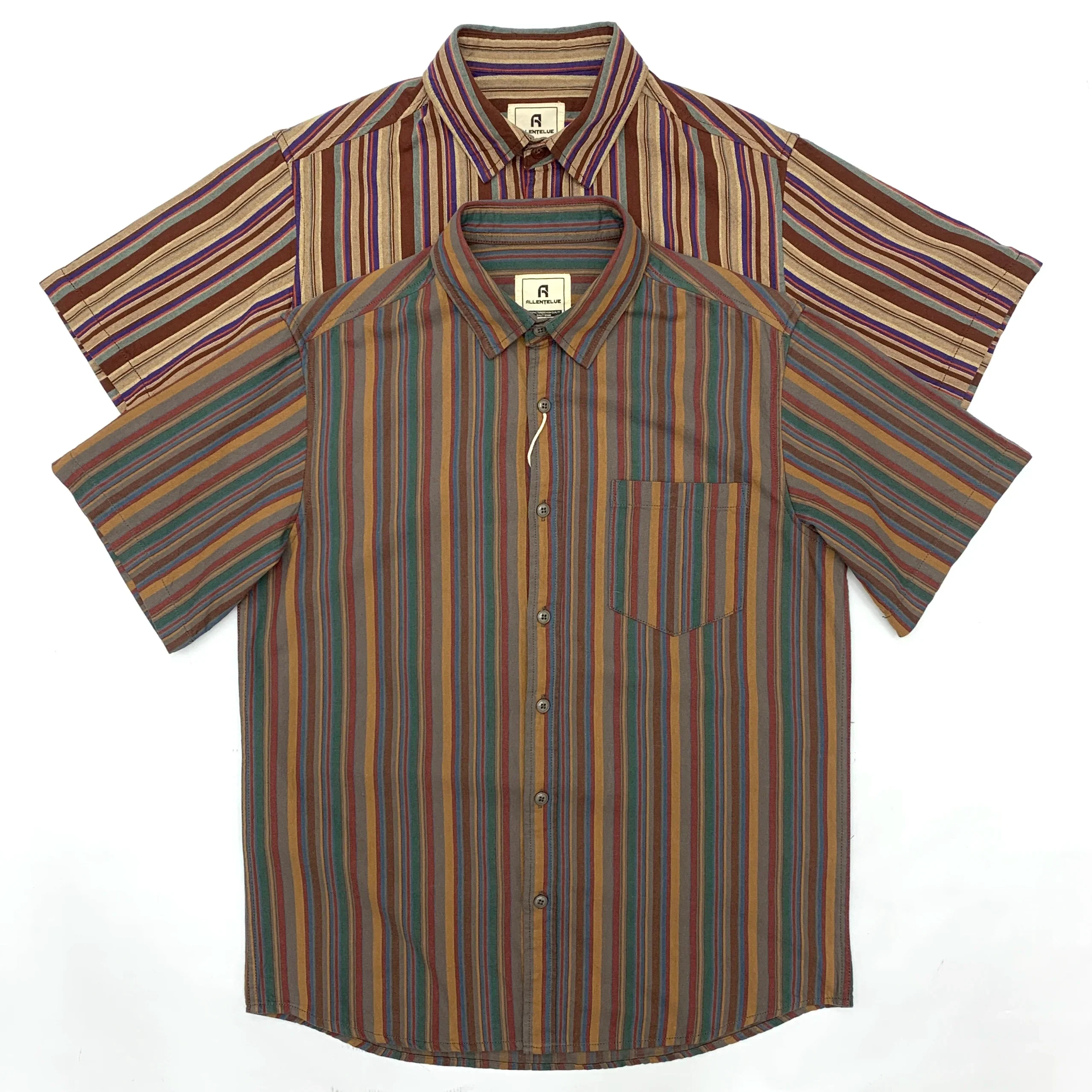 Chemise Japonaise Rayée pour Homme - Image 3