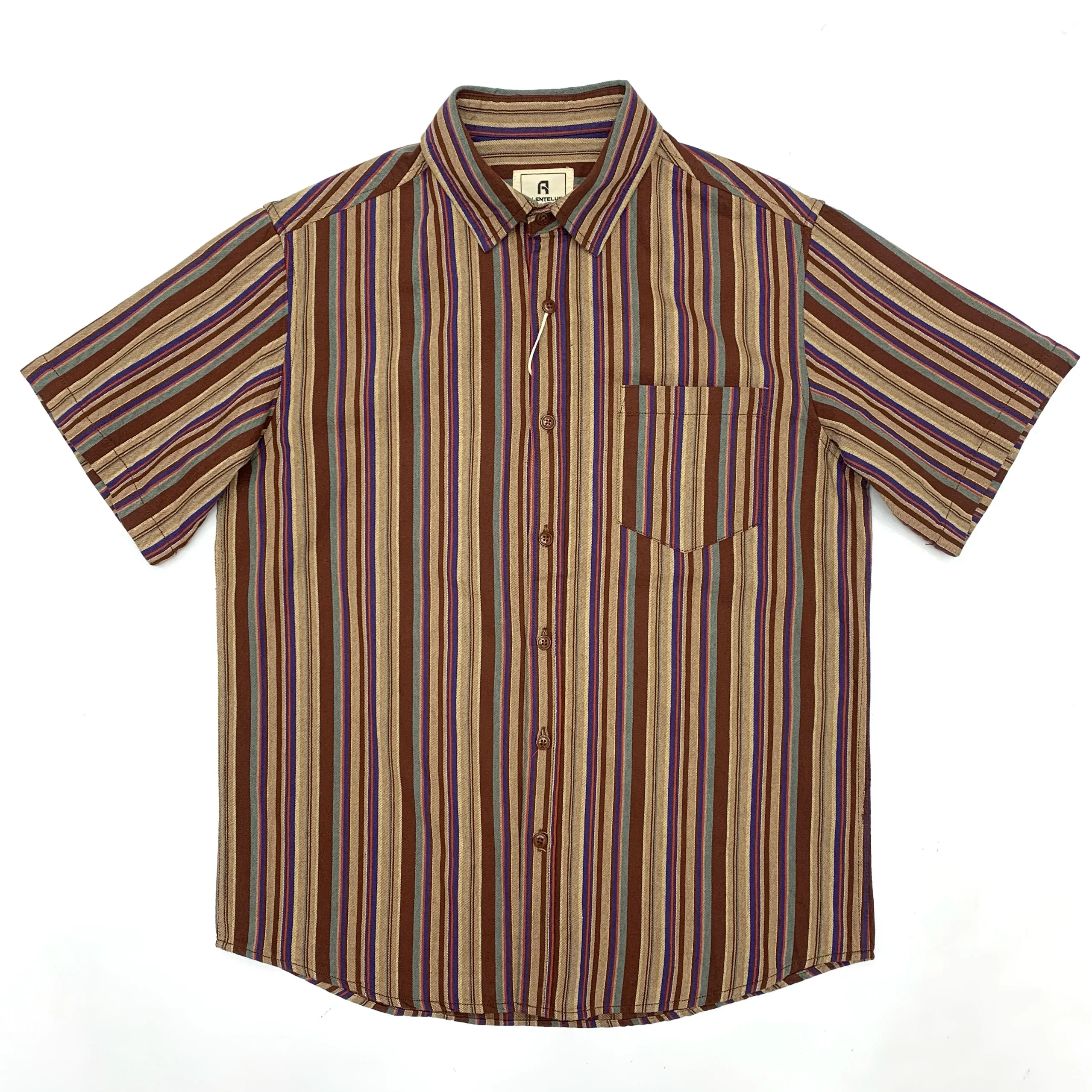 Chemise Japonaise Rayée pour Homme - Image 4