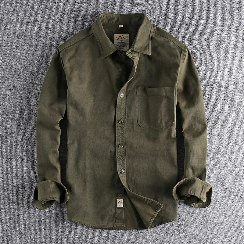 Chemise Japonaise Tendance Minimaliste - Image 2
