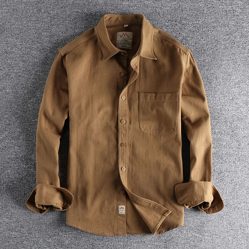 Chemise Japonaise Tendance Minimaliste - Image 3