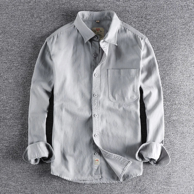 Chemise Japonaise Tendance Minimaliste - Image 4
