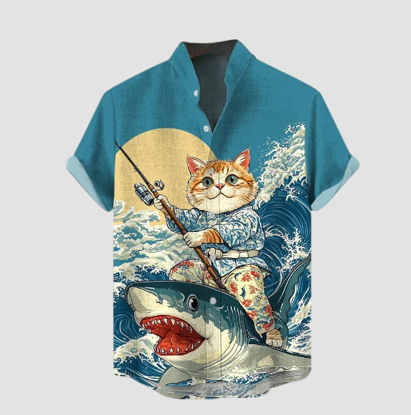 Chemise Rétro Japonaise - Image 4